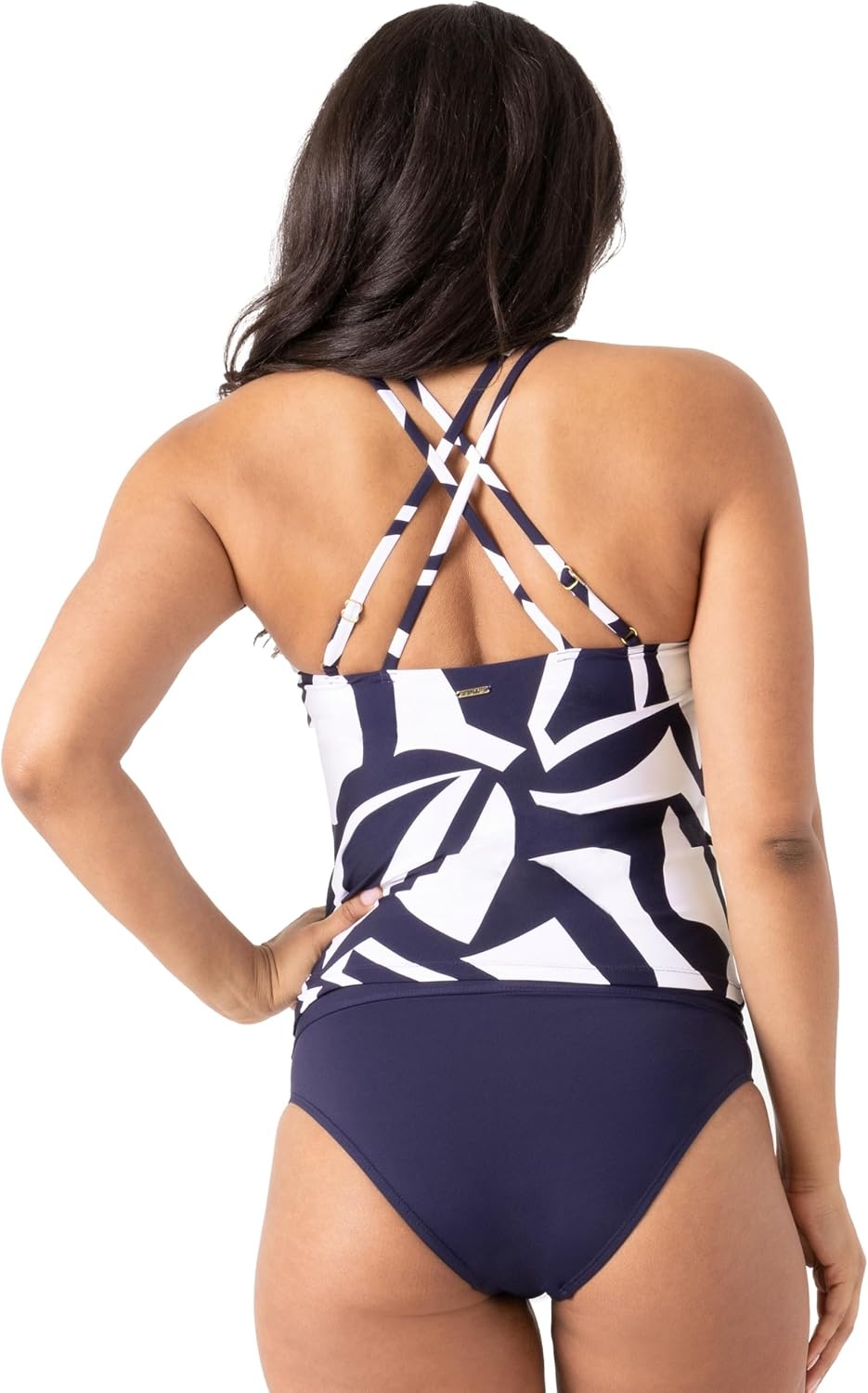 image:imageNautica Womens Tankini Swimsuit Set QuickDry UPF Bathing Suit Top Swim Beach Pool Resort WearNavy