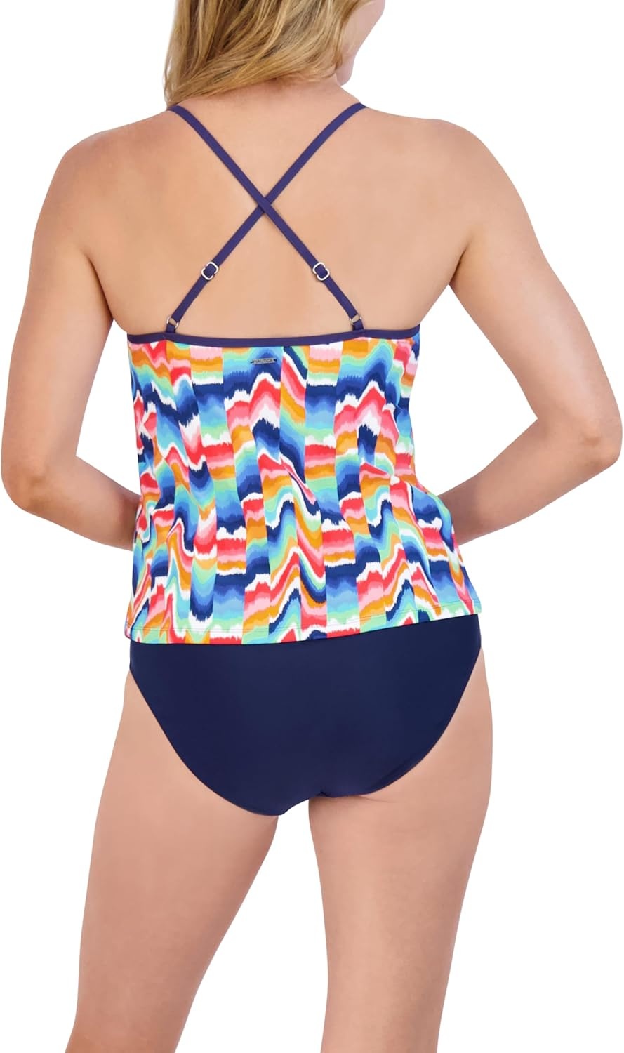 image:imageNautica Womens Tankini Swimsuit TOP QuickDry UPF Swim Beach Pool amp Resort WearMotley