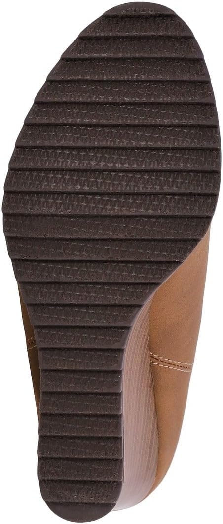 image:imageNautica Womens Wedge Boot Casual Fashion High Heel SlipOn Ankle BootiesTan Maala