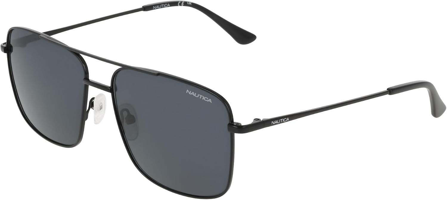 image:imageNautica mens N112sp Aviator SunglassesBlack
