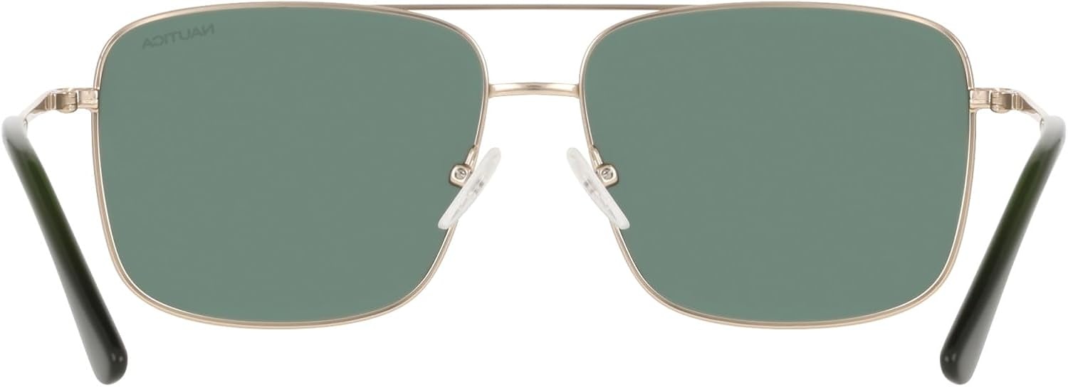image:imageNautica mens N112sp Aviator SunglassesGold