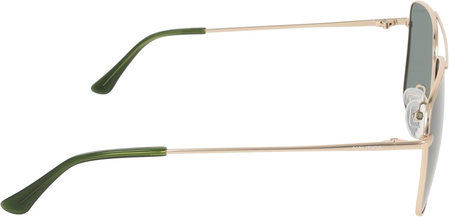 image:imageNautica mens N112sp Aviator SunglassesGold