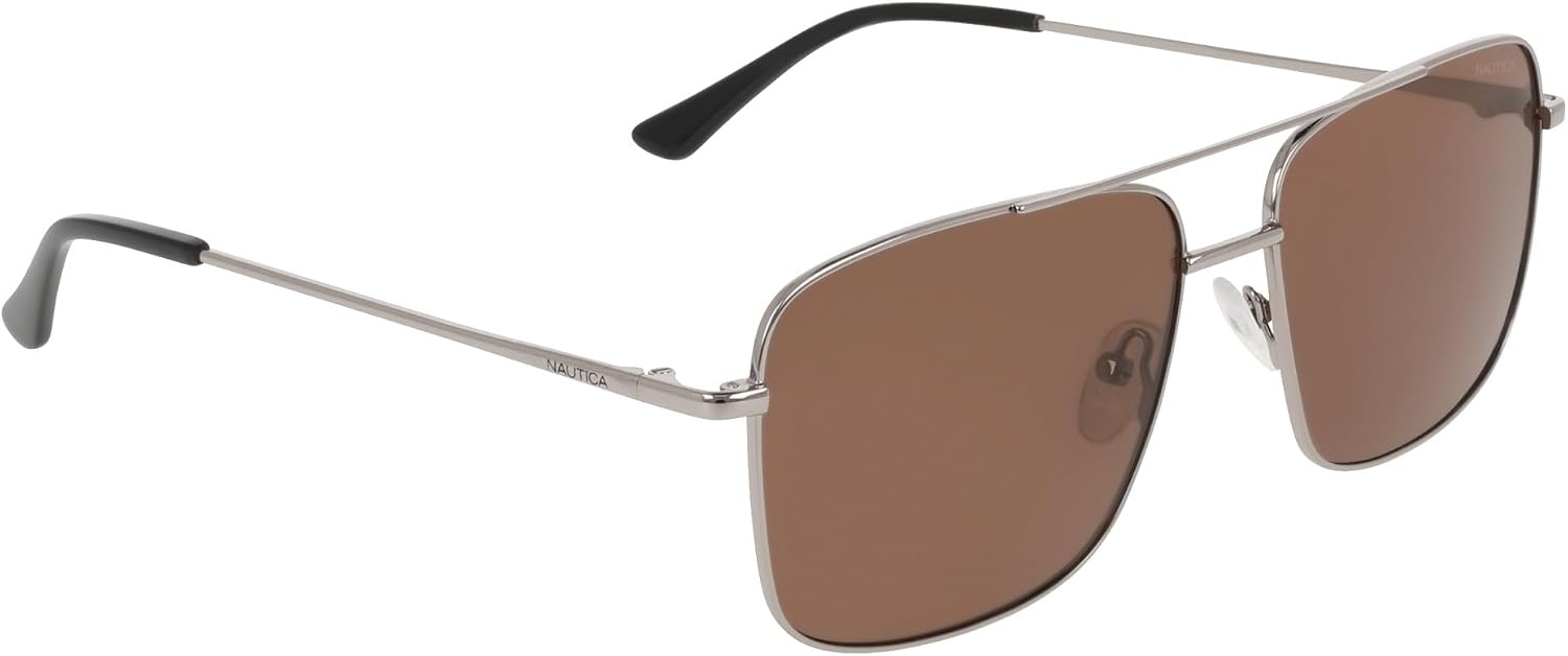 image:imageNautica mens N112sp Aviator SunglassesGunmetal