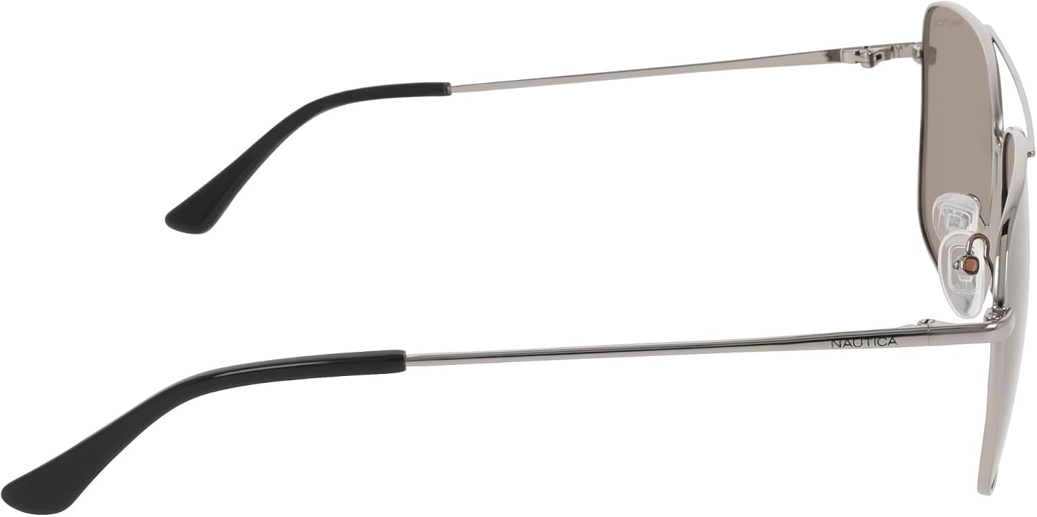 image:imageNautica mens N112sp Aviator SunglassesGunmetal