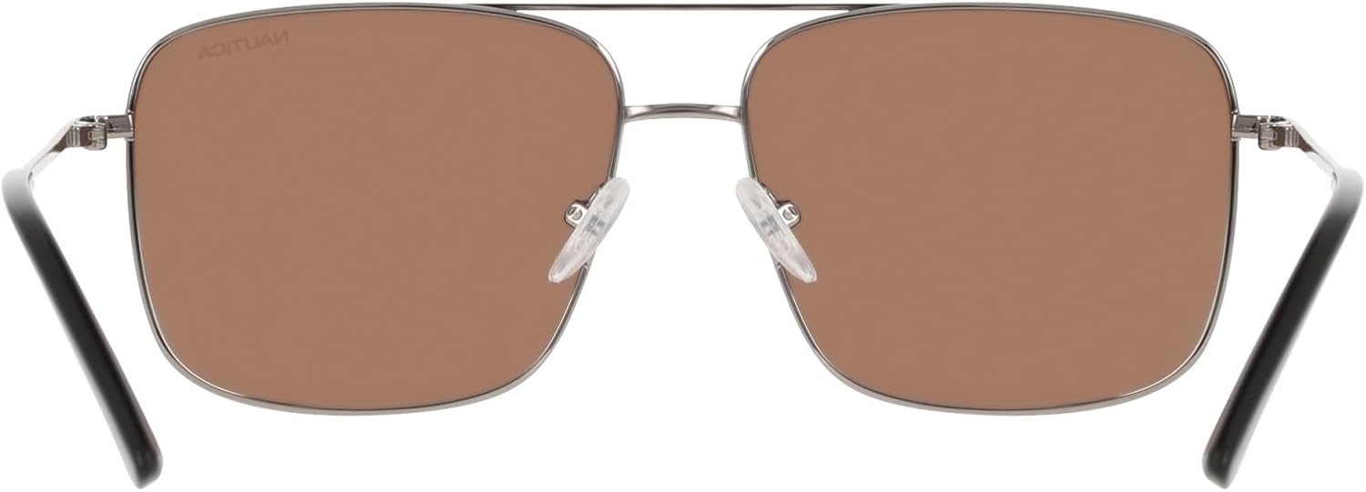 image:imageNautica mens N112sp Aviator SunglassesGunmetal