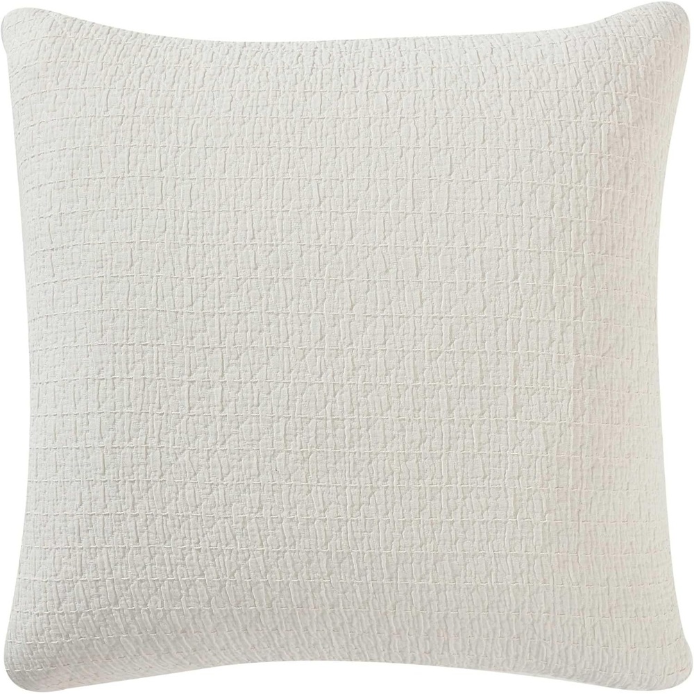 image:imageNautica  Throw Pillow Super Soft Constructions with Zip Closure Ideal for Couch or Bed Coastal Home Essentials Wave Texture Blue 20 x 20Wave Texture White