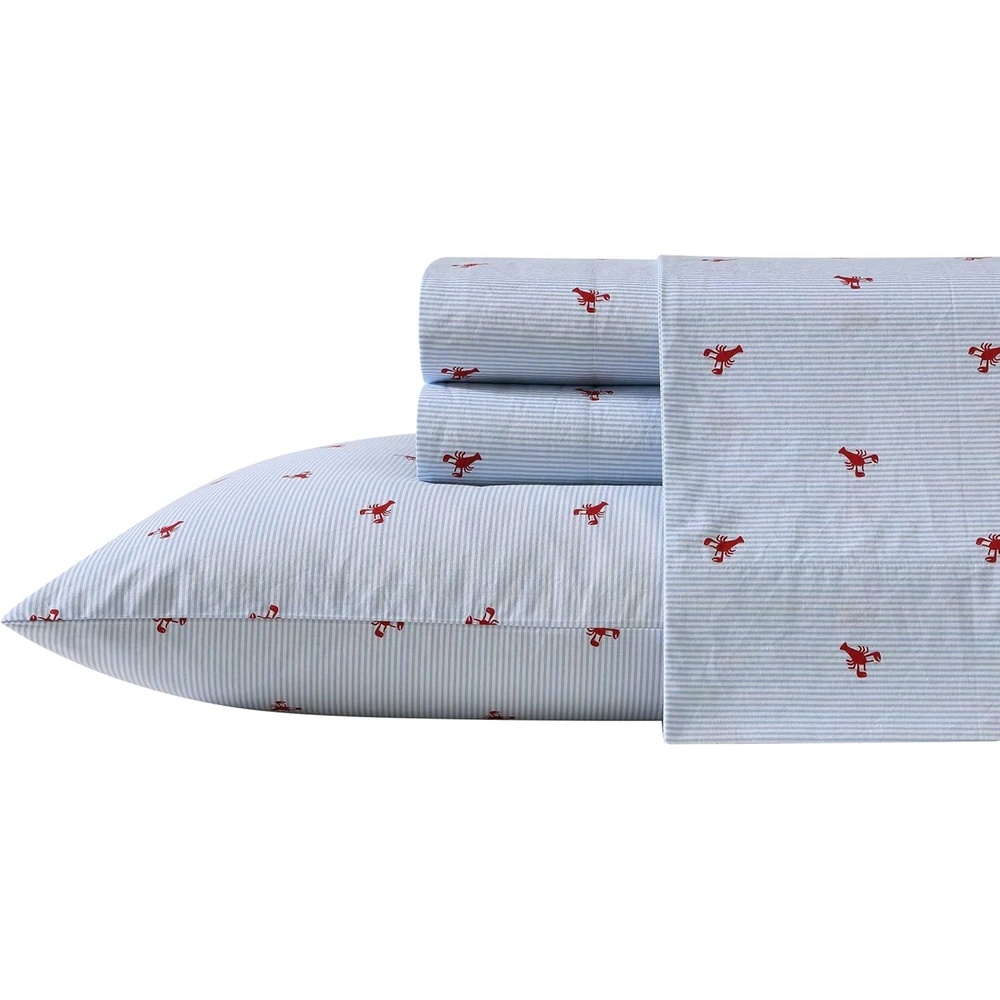 image:imageNautica Twin XL Size Sheets Set Crisp amp Tailored Floral Bedding with a Smooth Cotton Percale Bed Sheets with Matching Pillowcase amp Fitted Sheet Breezy Bloom BlueLobster Walk