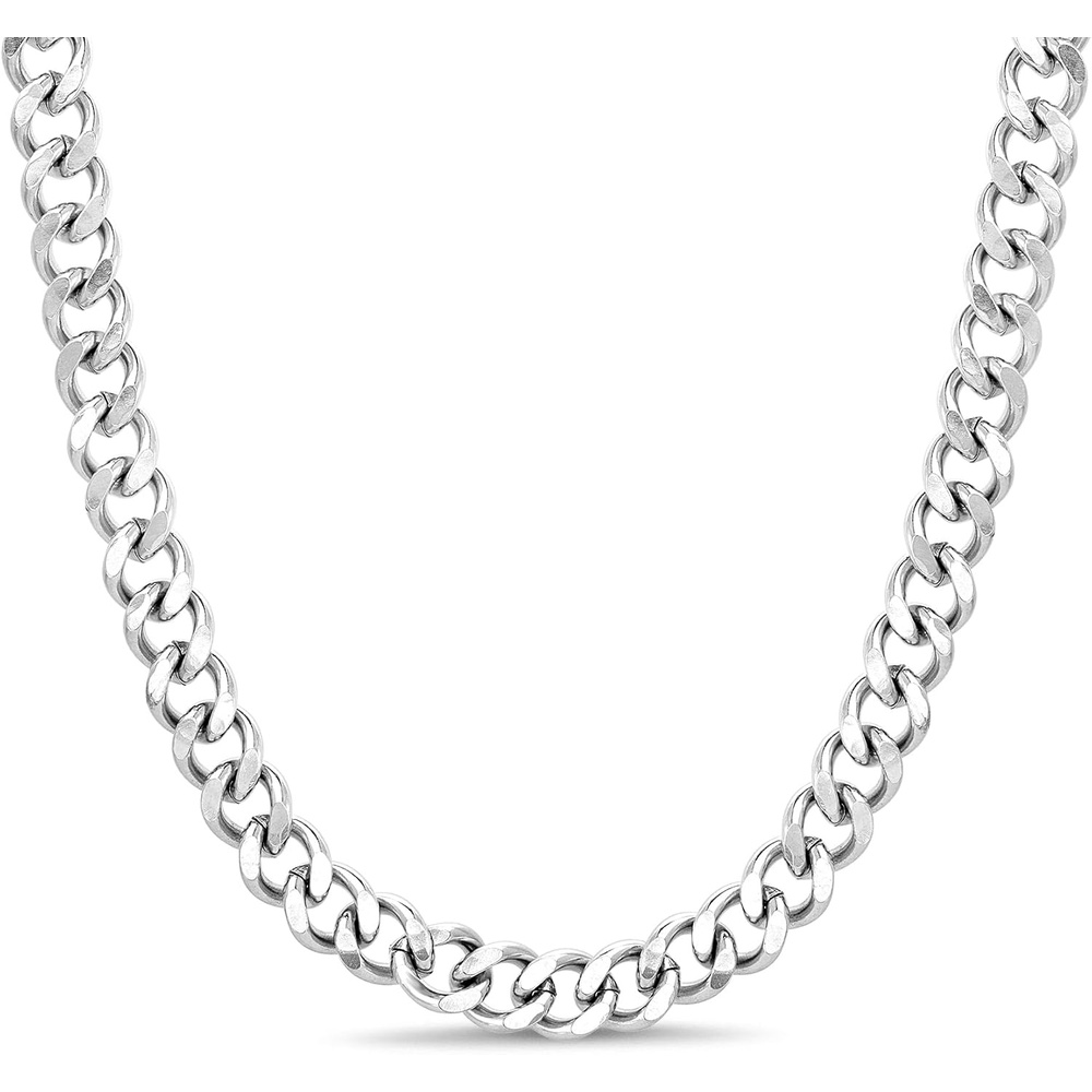 image:imageNautica 10 mm Cuban Chain Necklace for Men Stainless Steel 26 Inches