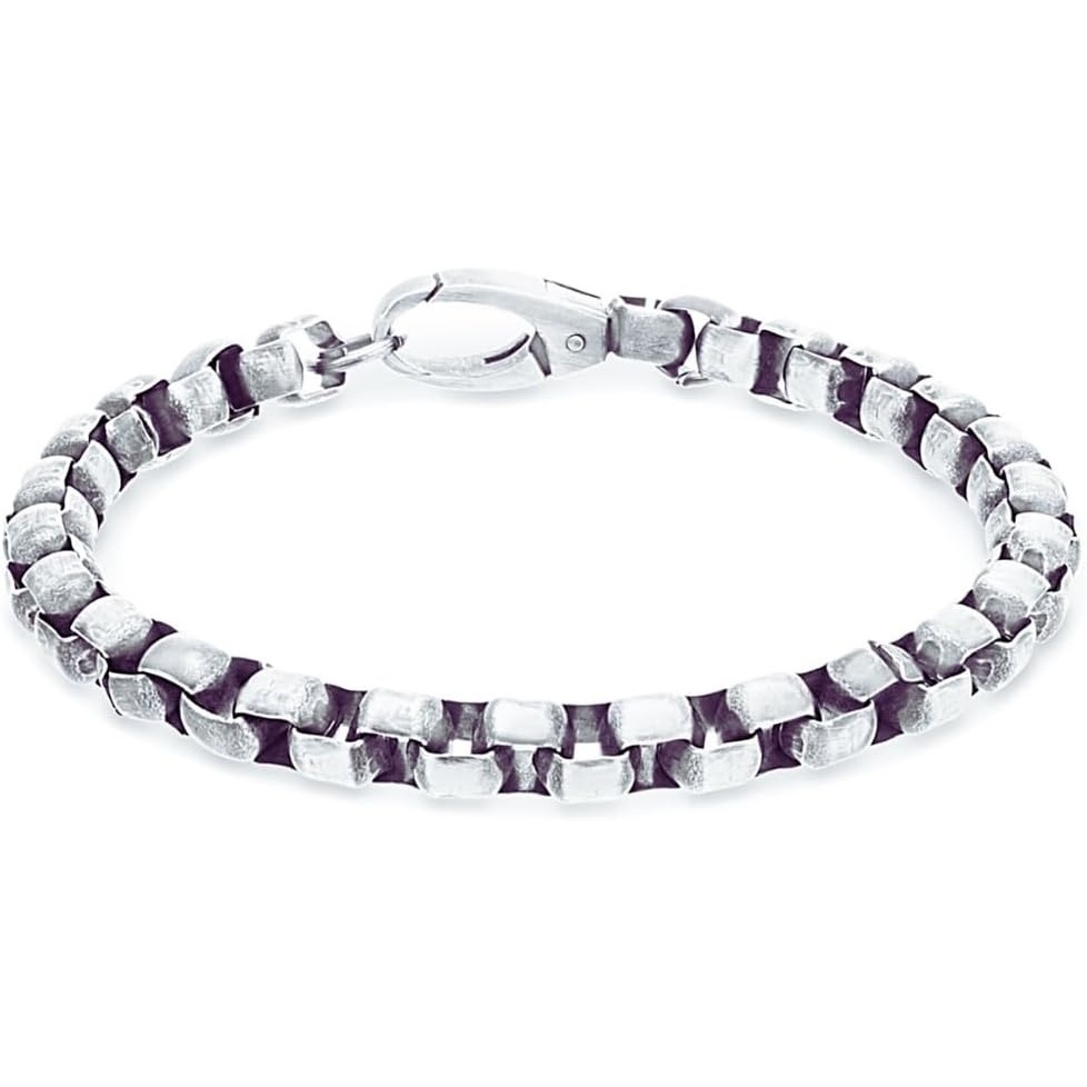 image:imageNautica 65 mm Rolo Chain Bracelet for Men Stainless Steel 85 Inches