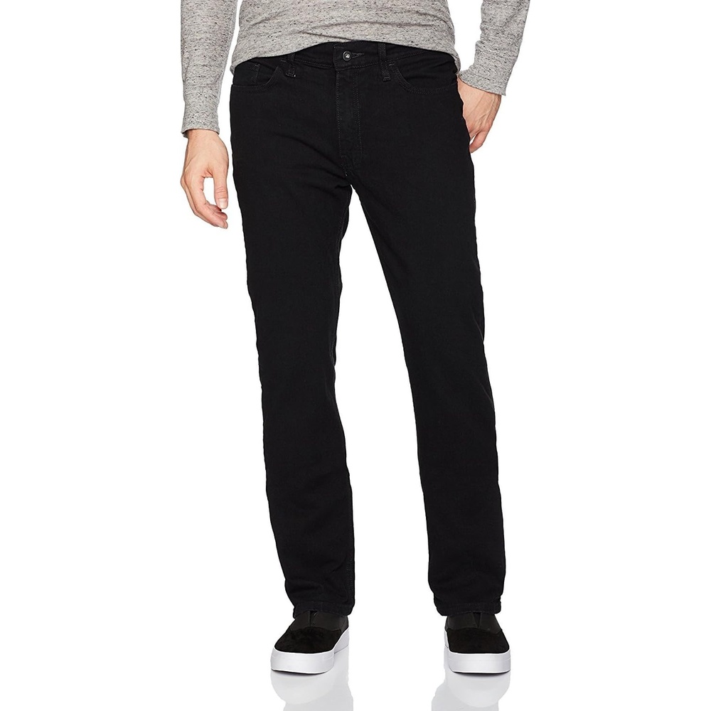 image:imageNautica Jeans Mens Straight Light Cross Hatch JeanBlack Ink