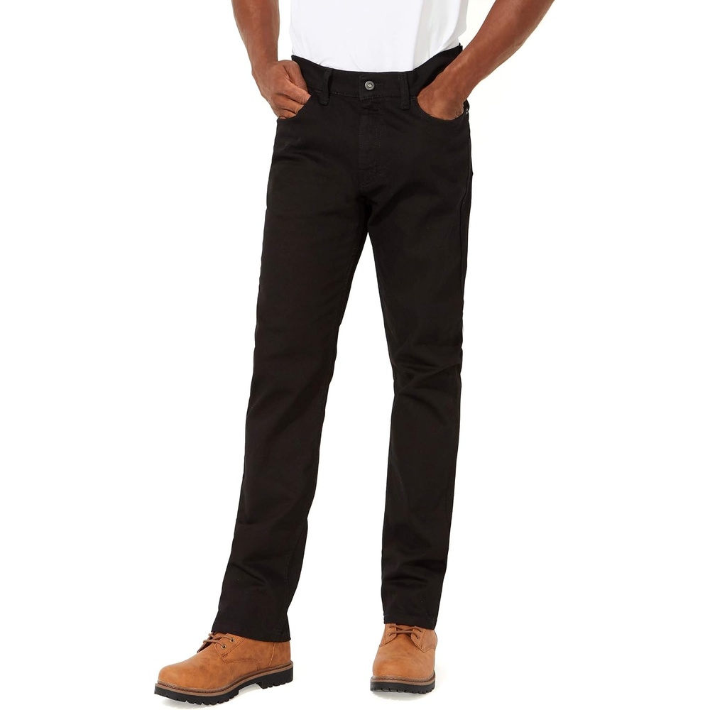 image:imageNautica Jeans Mens Straight Light Cross Hatch JeanBlack Ink Wash