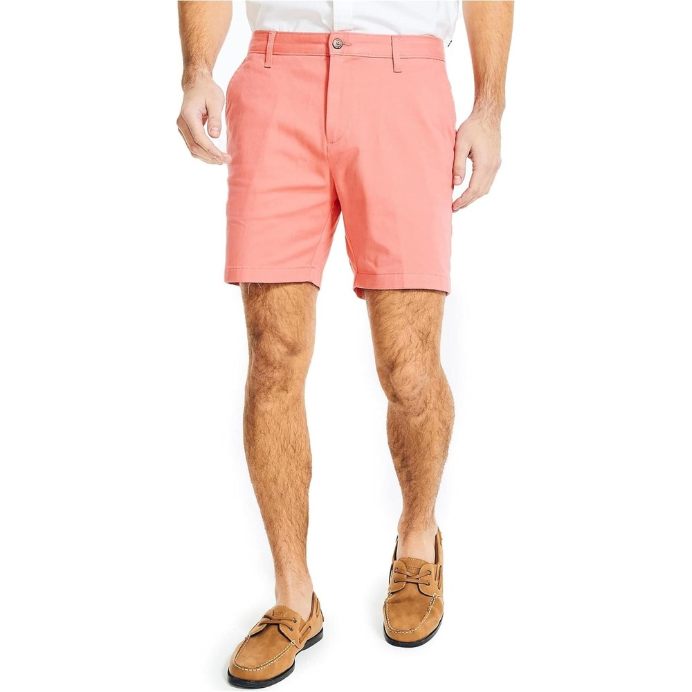 image:imageNautica Mens 6 Deck ShortSugar Coral