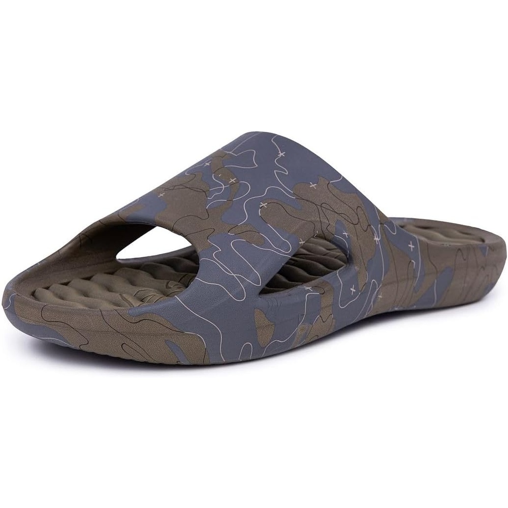 image:imageNautica Mens Athletic Slides Sport Shower Sandals for Indoor amp Outdoor Lightweight Durable and ComfortableCamo