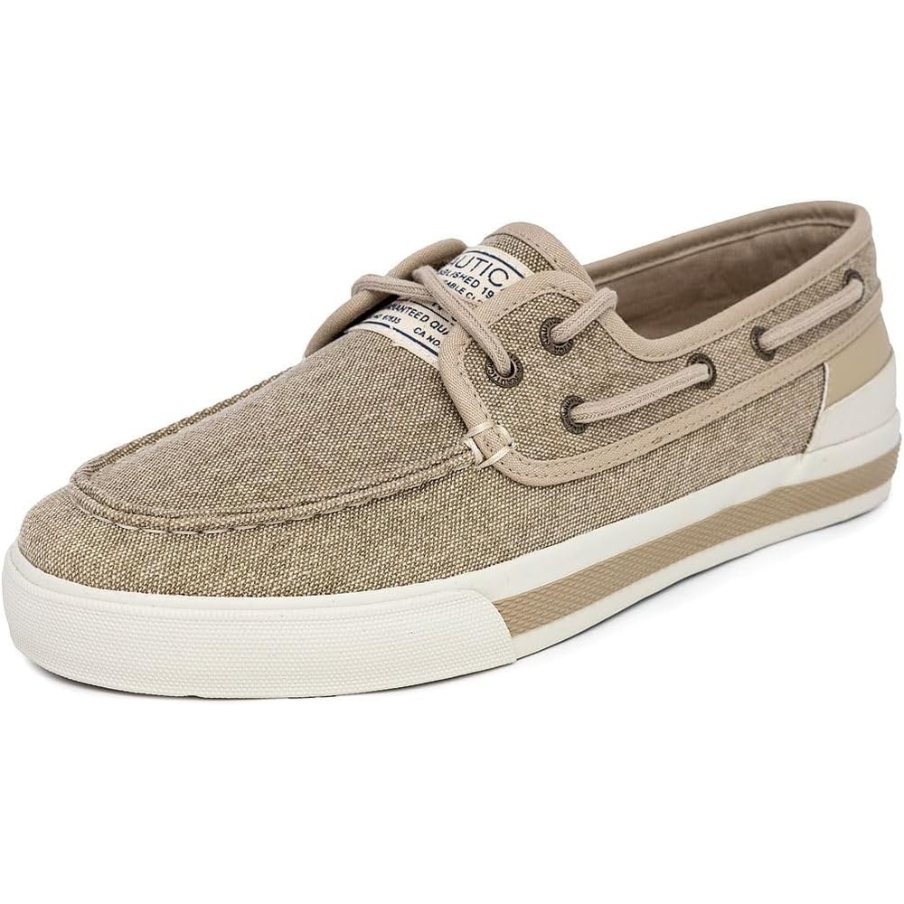 image:imageNautica Mens Casual Boat Shoes MocToe Loafers with Cushioned Insole Deck Fashion SneakerNaturaljempol
