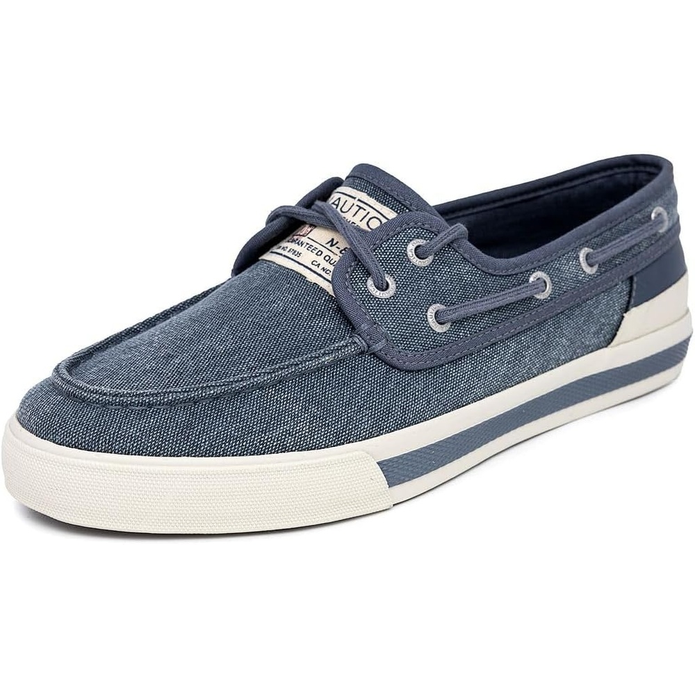 image:imageNautica Mens Casual Boat Shoes MocToe Loafers with Cushioned Insole Deck Fashion SneakerNavyjempol