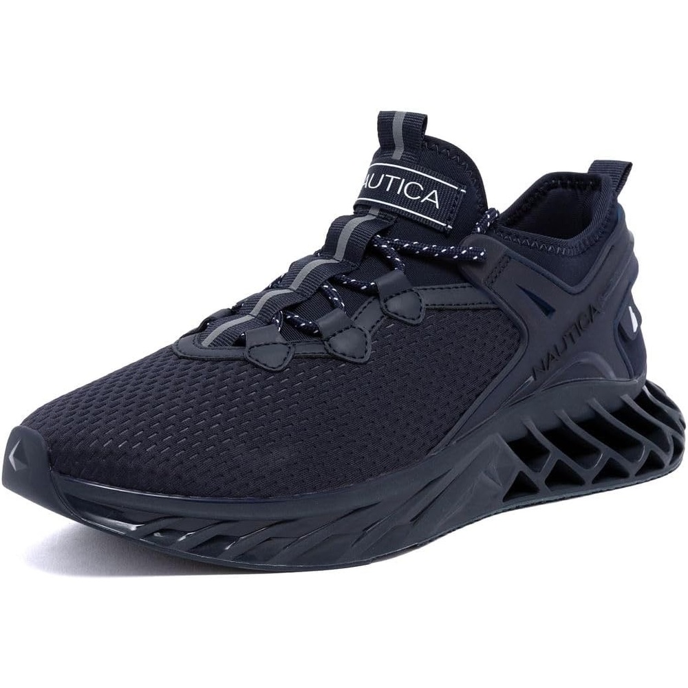 image:imageNautica Mens Casual Fashion Sneakers Lightweight LaceUp Athletic Walking Shoes for Gym amp Tennis ComfortableNavy Tonalwandal