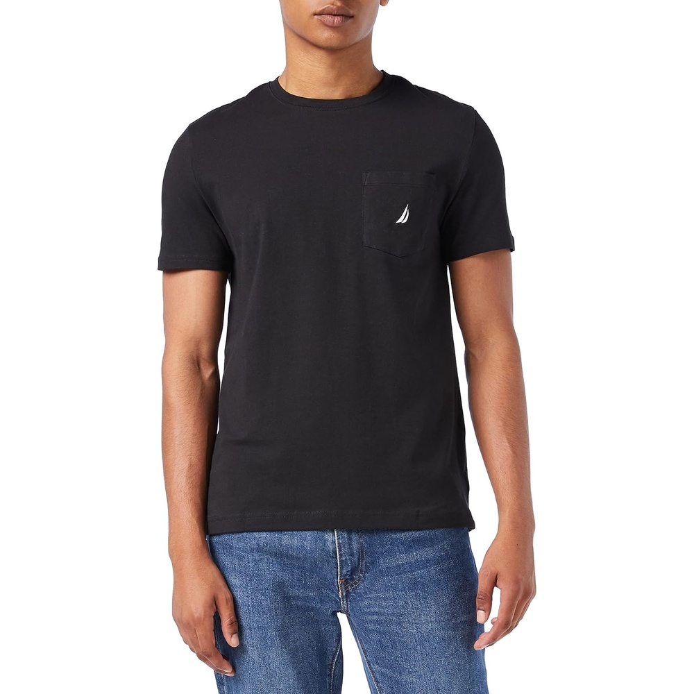 image:imageNautica Mens Classic Fit Pocket TShirtBlack