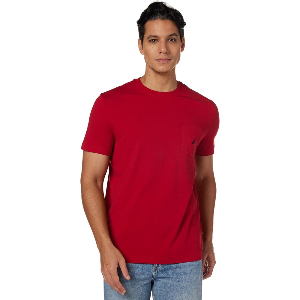 image:imageNautica Mens Classic Fit Pocket TShirtNautica Red