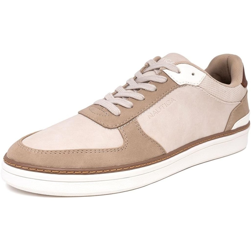 image:imageNautica Mens Classic LaceUp Low Top Fashion Sneaker Loafer Stylish and Comfortable Casual ShoeSandsavar