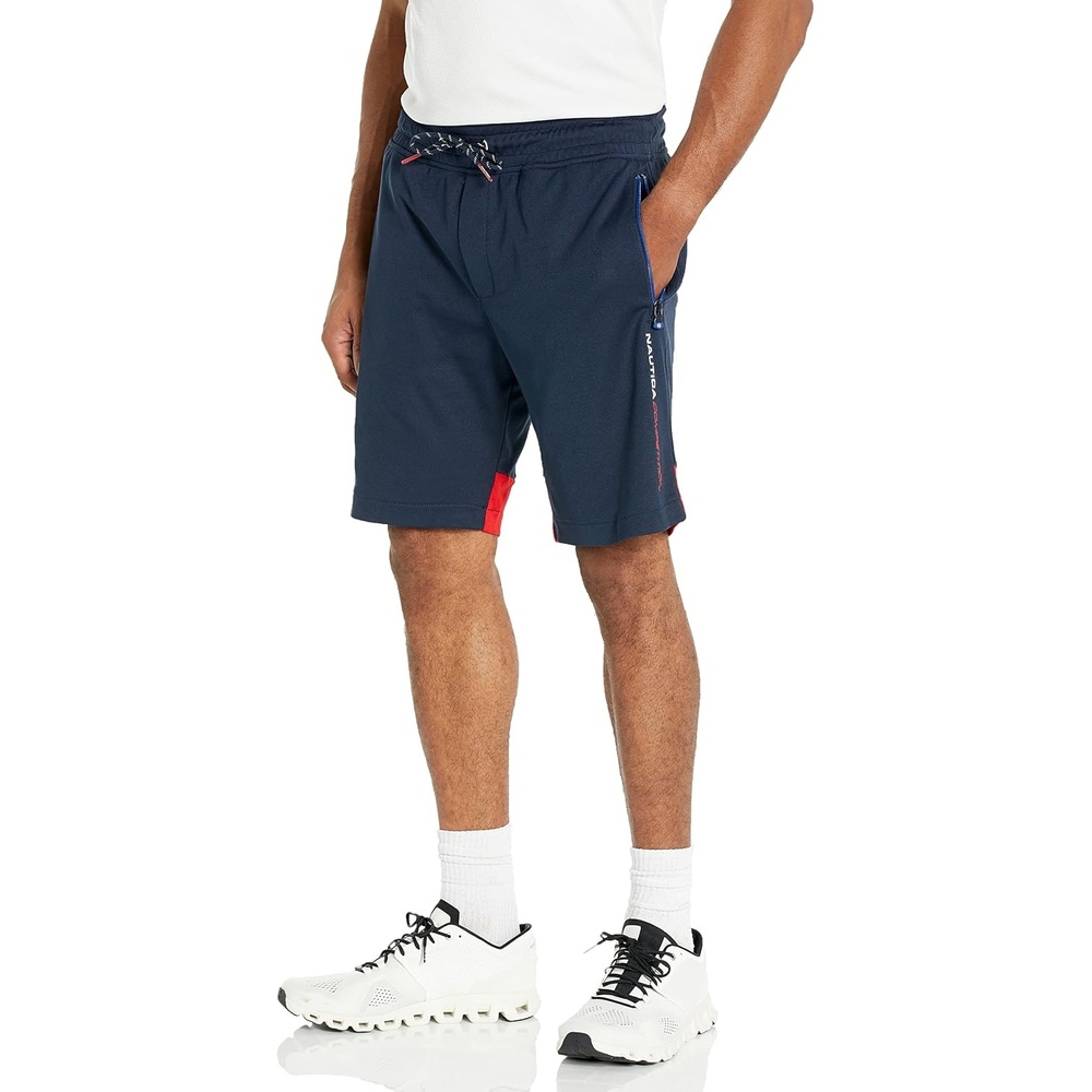 image:imageNautica Mens Competition Sustainably Crafted 9 Performance ShortNavy
