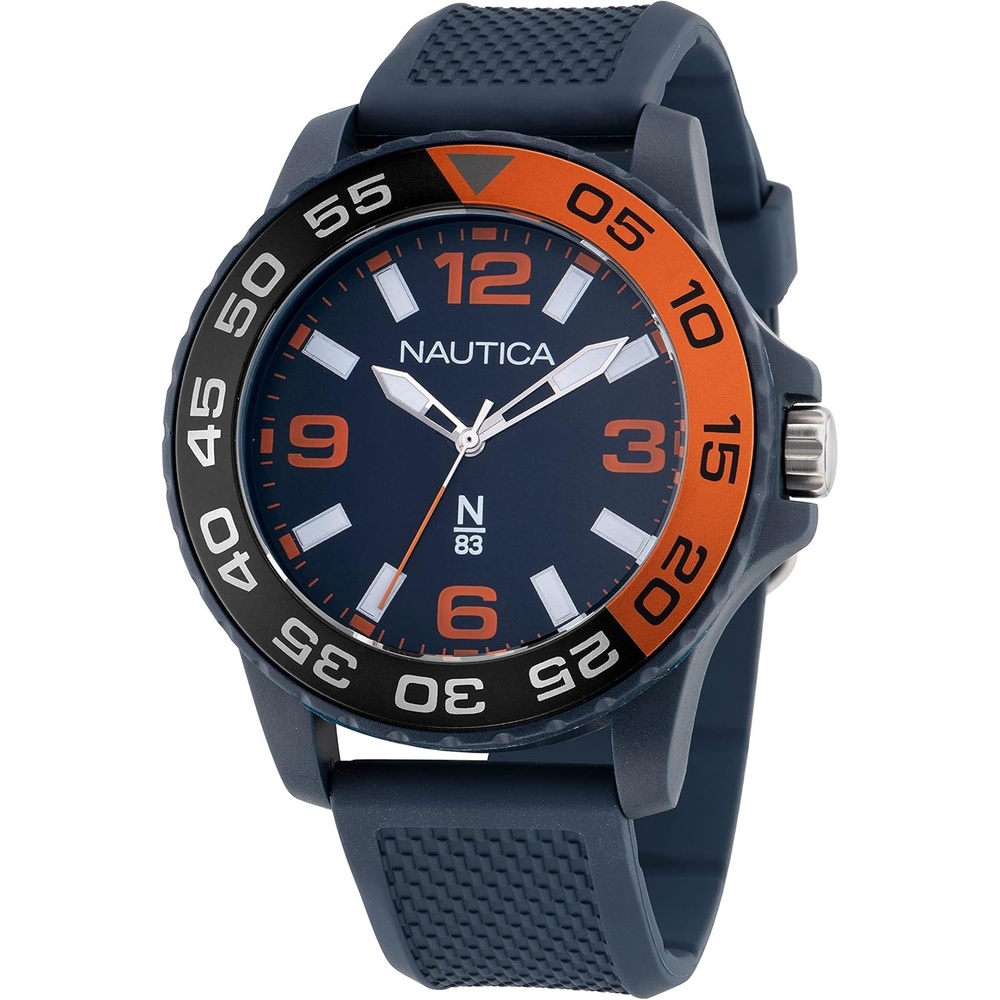 image:imageNautica Mens Finn World WatchBlueBlueBlue