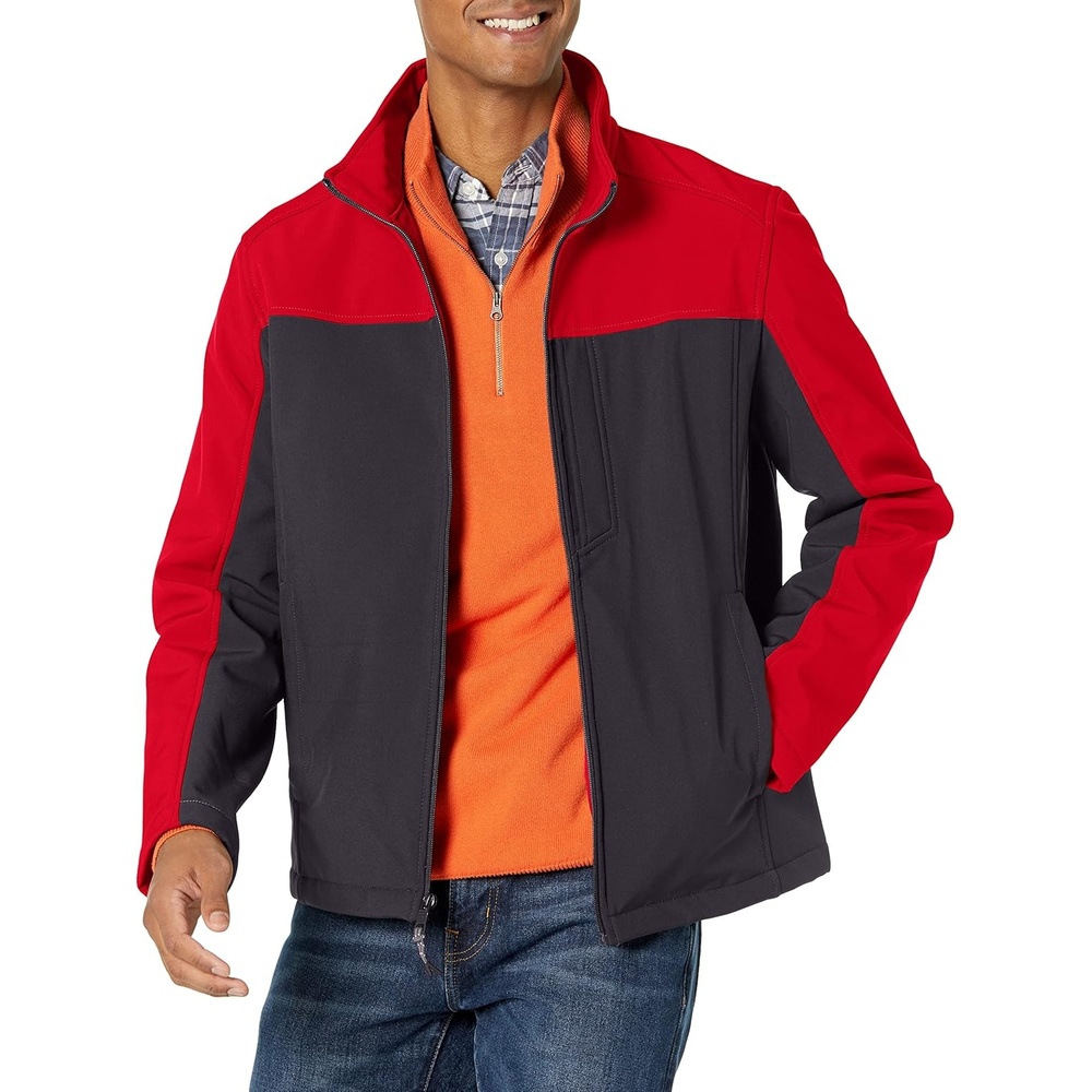 image:imageNautica Mens Golf Jacket Casual Wear Windbreaker Jacket Regular Big amp Tall SizesDeep Grey