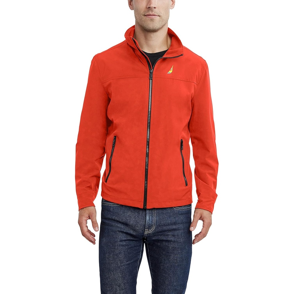 image:imageNautica Mens Golf Jacket Casual Wear Windbreaker Jacket Regular Big amp Tall SizesTropical