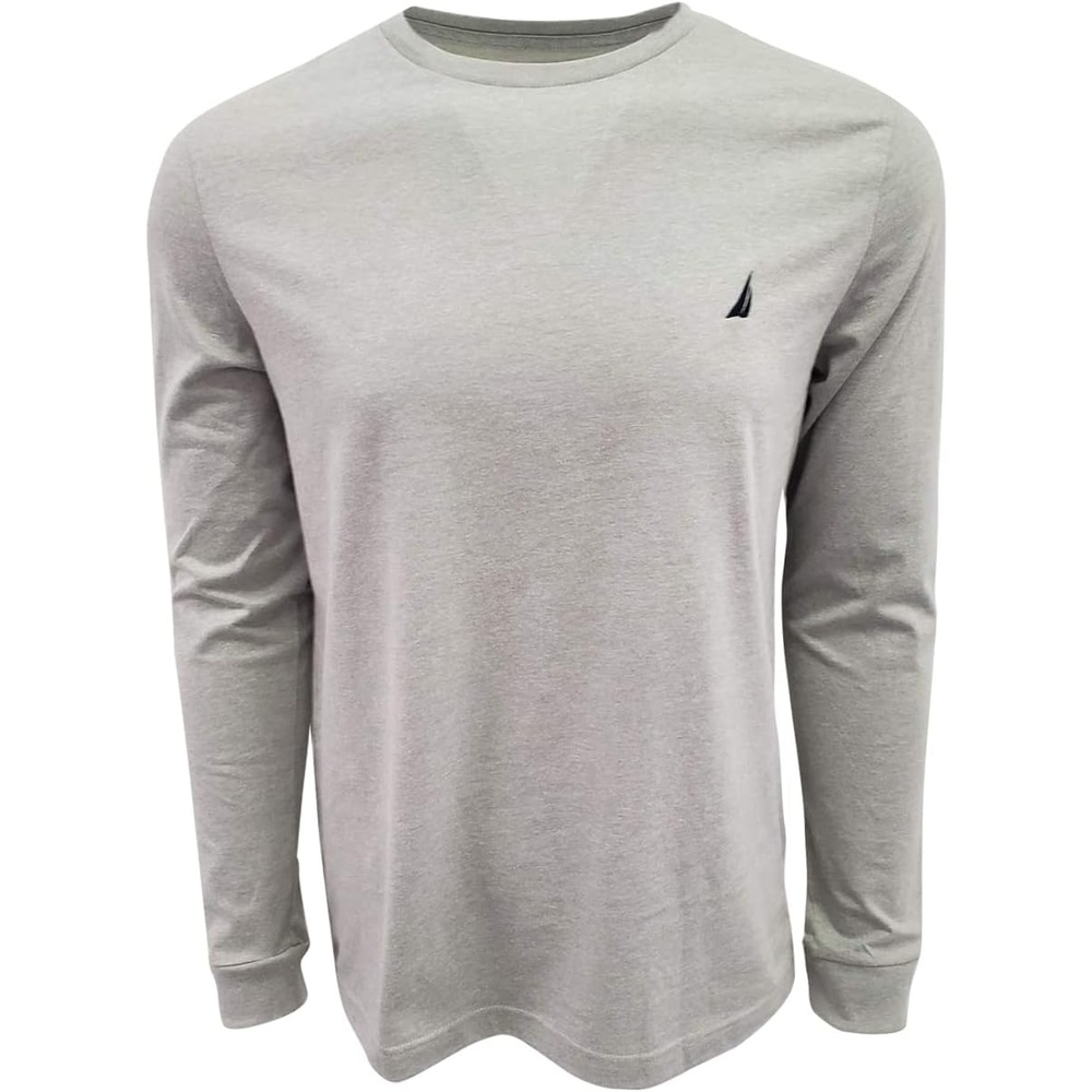 image:imageNautica Mens JClass Logo Long Sleeve TShirtGrey