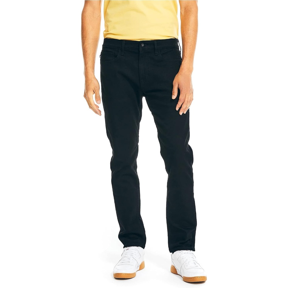 image:imageNautica Mens Nautica Athletic Slim Stretch DenimBlack Ink