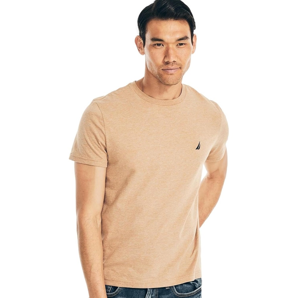 image:imageNautica Mens Nautica JClass TShirtCamel Heather
