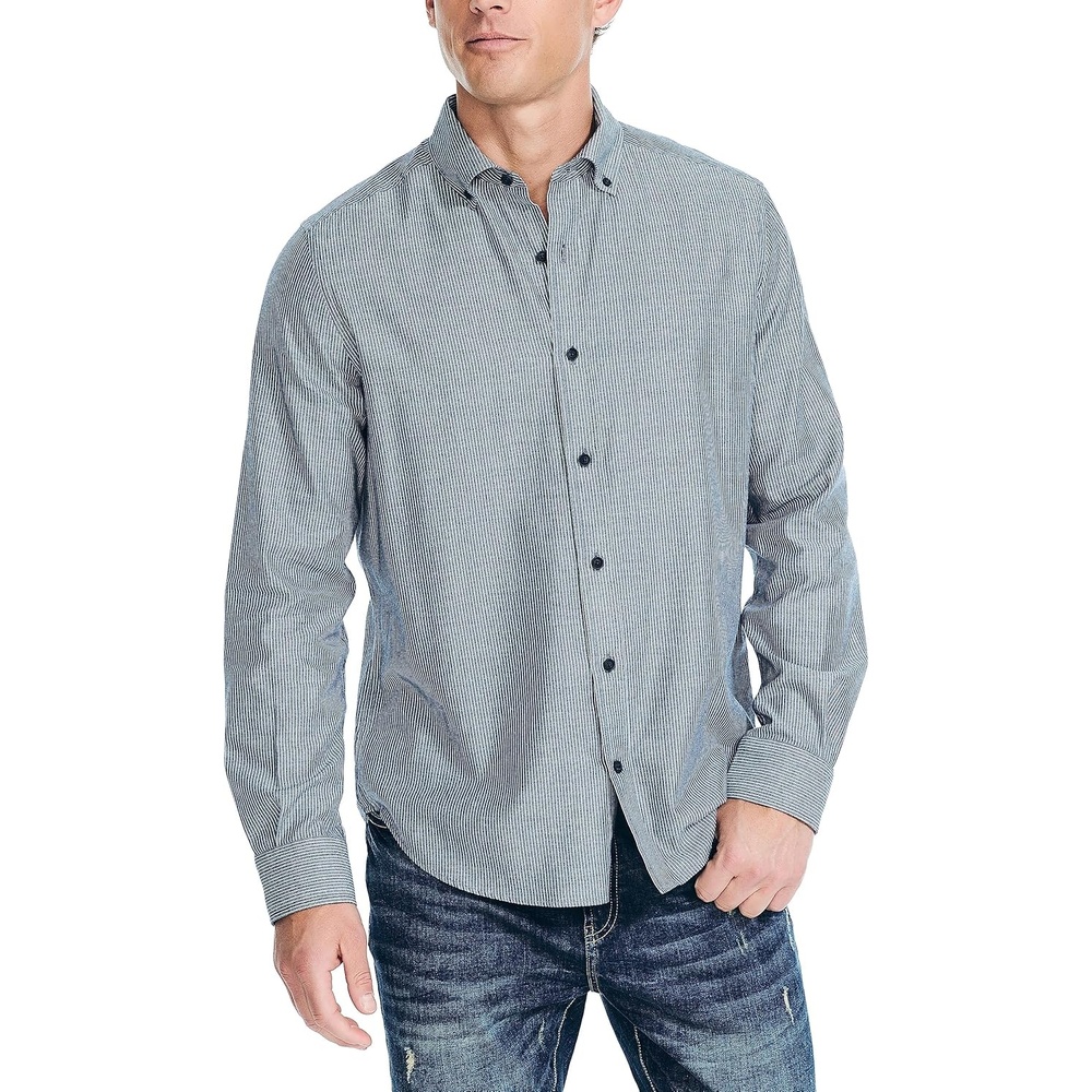 image:imageNautica Mens Nautica Striped ShirtMaritme Navy