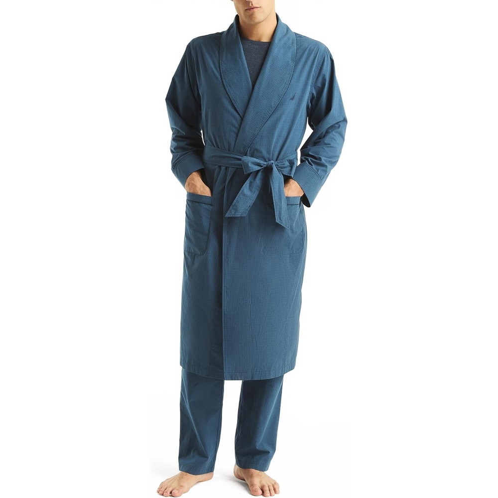 image:imageNautica Mens Nautica Sustainably Crafted RobeEnsign Blue