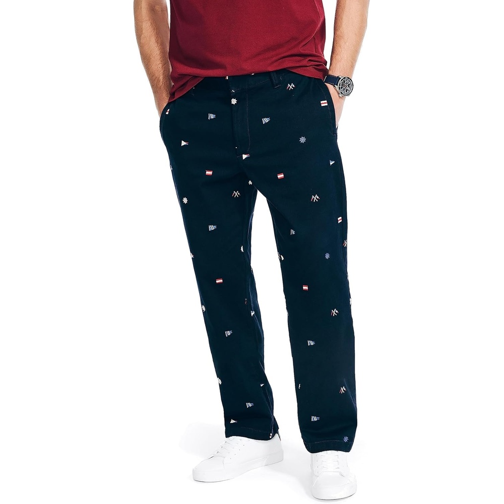 image:imageNautica Mens Printed PantNavy Seas