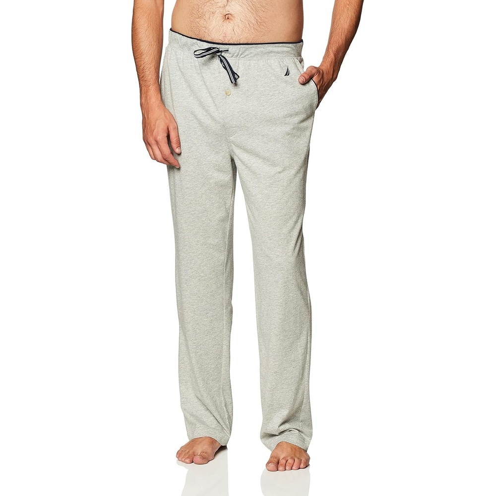 image:imageNautica Mens Soft Knit Sleep Lounge PantGrey Heather