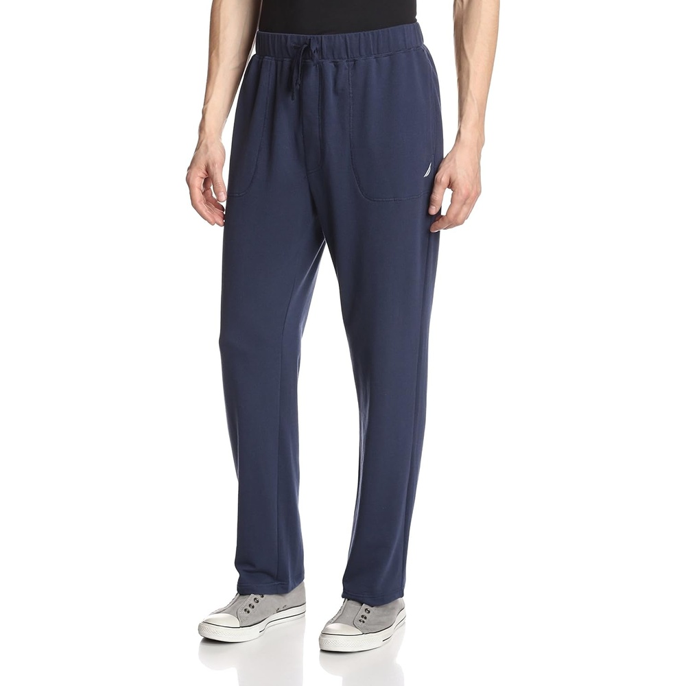 image:imageNautica Mens Soft Knit Sleep Lounge PantNavy Terry