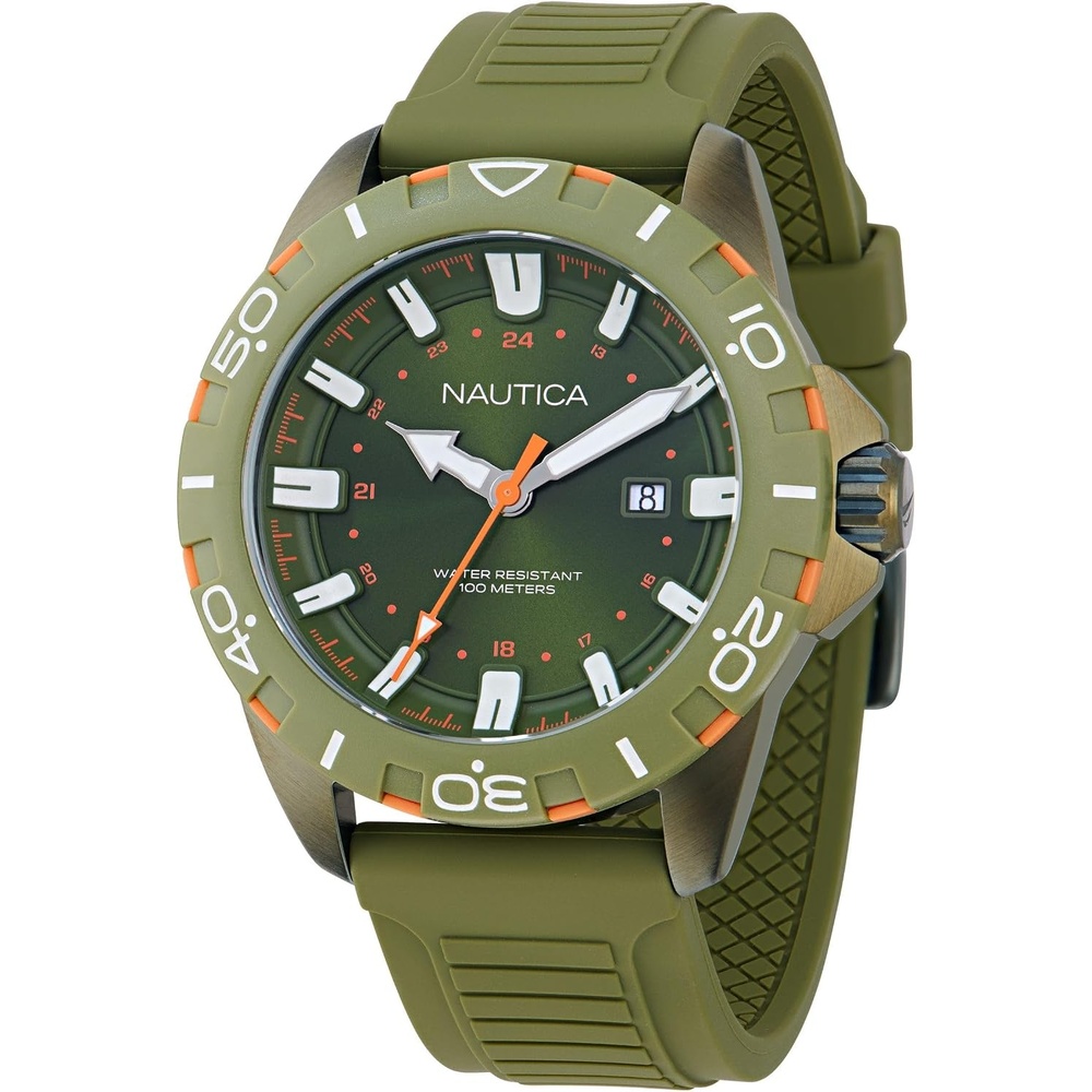 image:imageNautica NSR Silicone Strap Watch