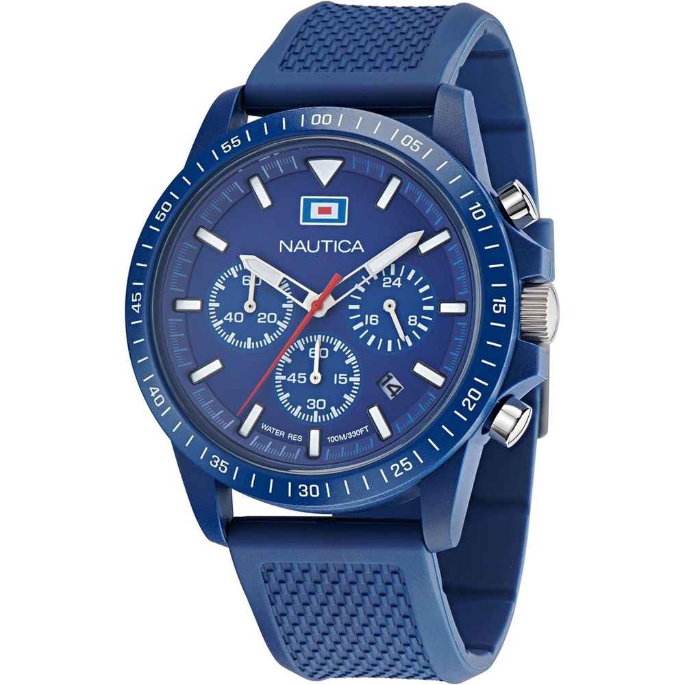 image:imageNautica One Mens WatchBlueBlueBlue