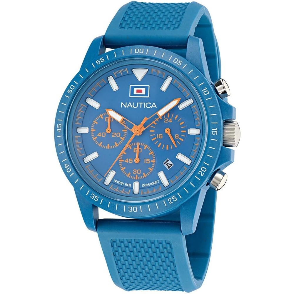 image:imageNautica One Mens WatchLight BlueLight BlueLight Blue