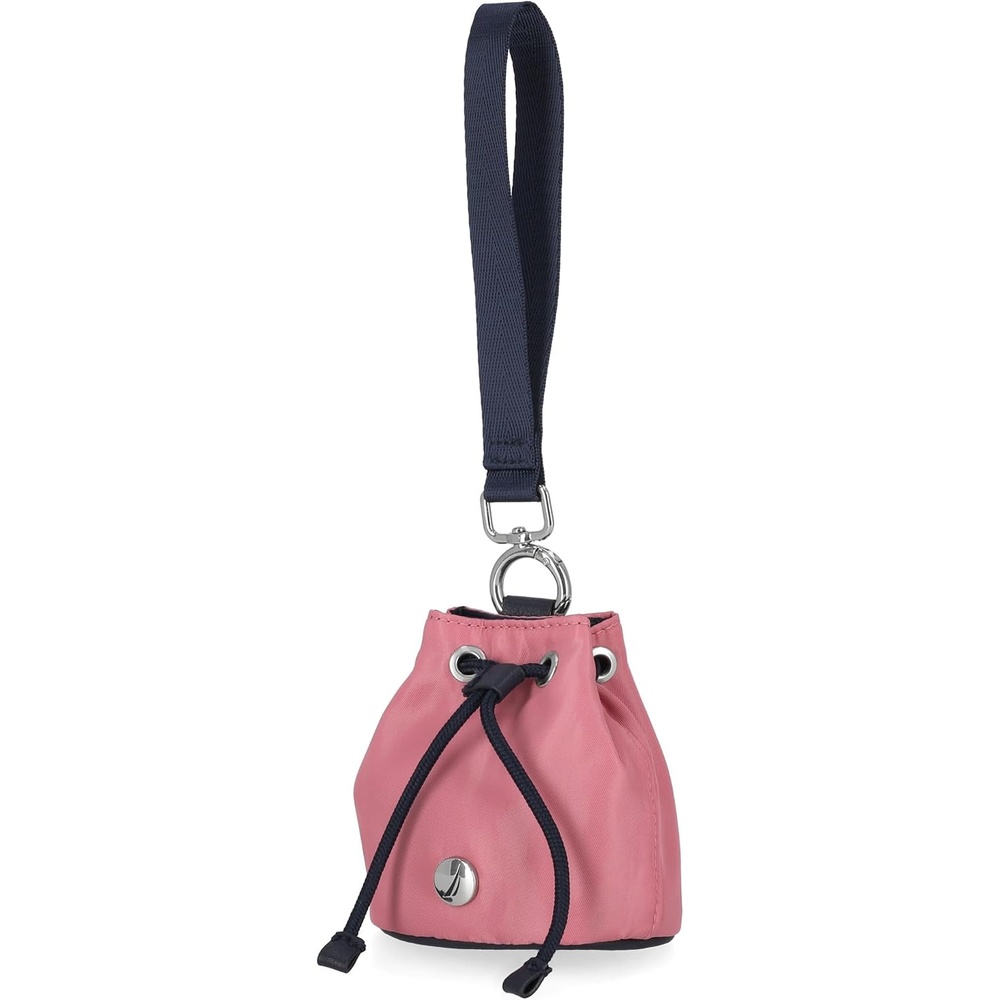 image:imageNautica Sea Spray Drawstring Wallet Coin Purse Mini Pouch Charm with Wristlet BlackBlush