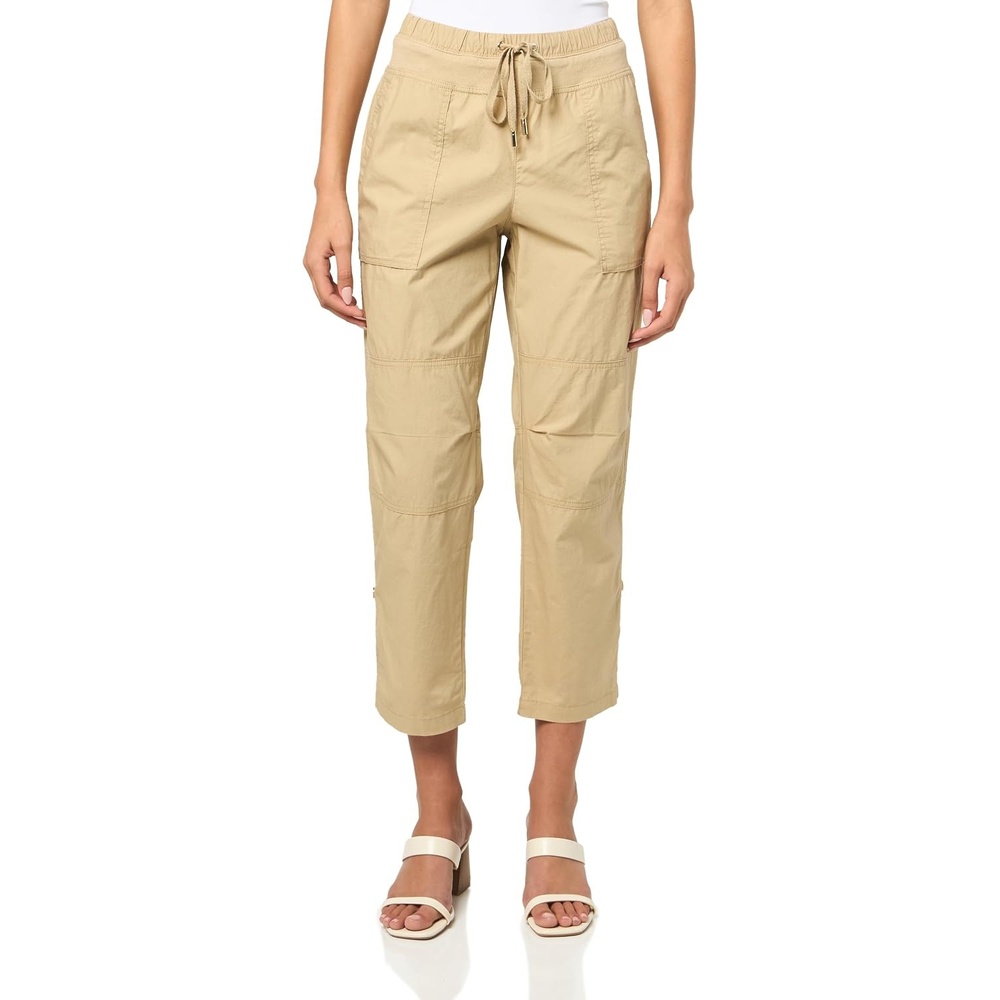 image:imageNautica Womens Cotton Poplin Caspian Utility PantRope