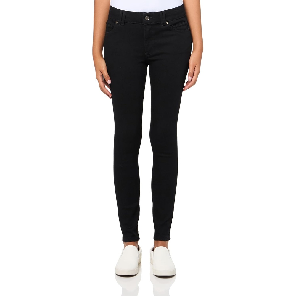 image:imageNautica Womens High Rise Skinny Mid Rise JeansBlack