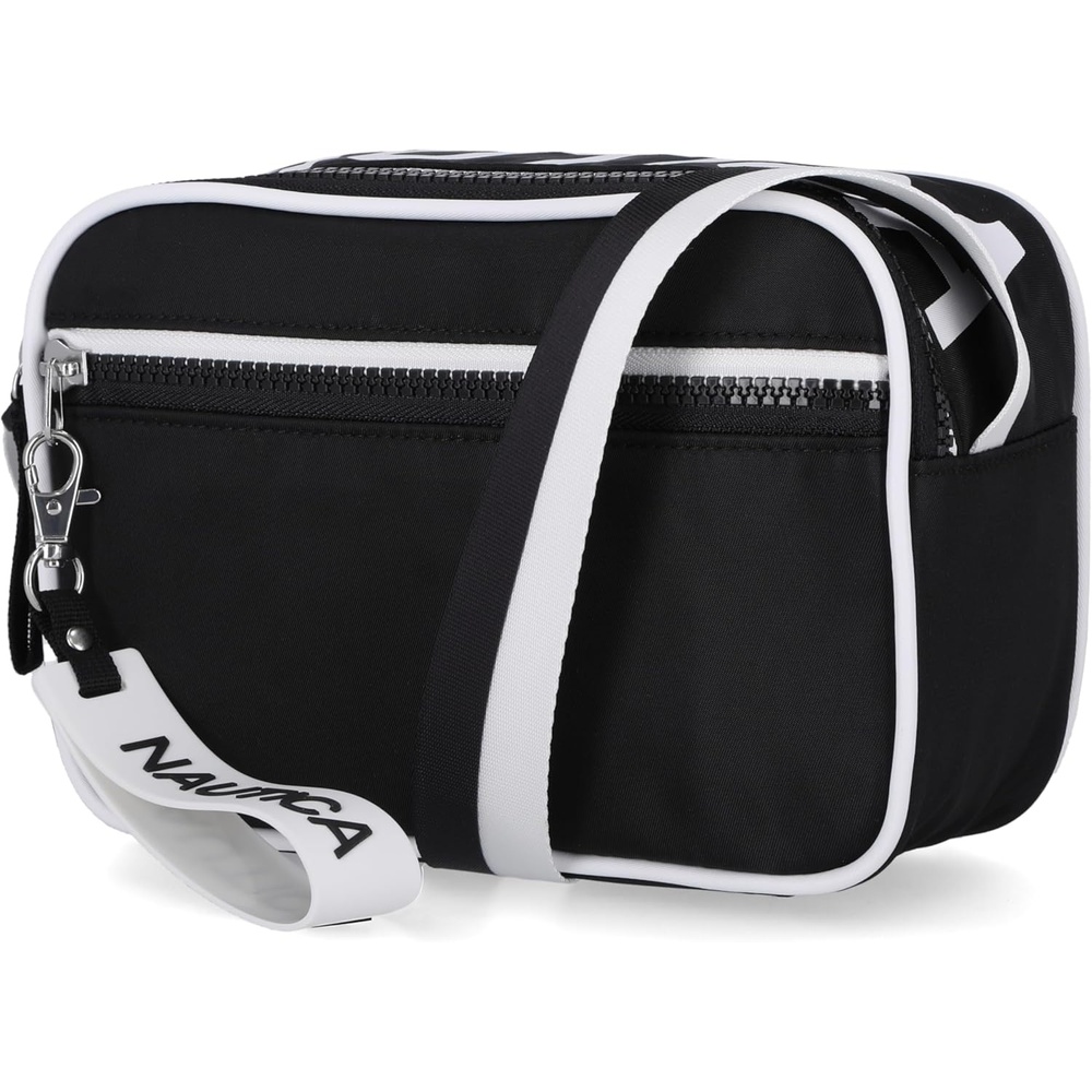 image:imageNautica Womens High Seas Camera CrossbodyBilateral Black