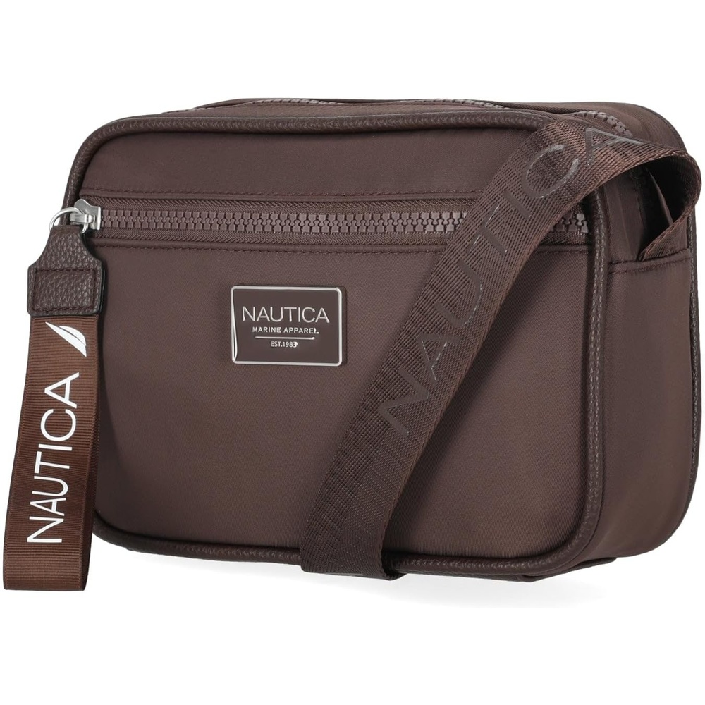 image:imageNautica Womens High Seas Camera CrossbodyEspresso