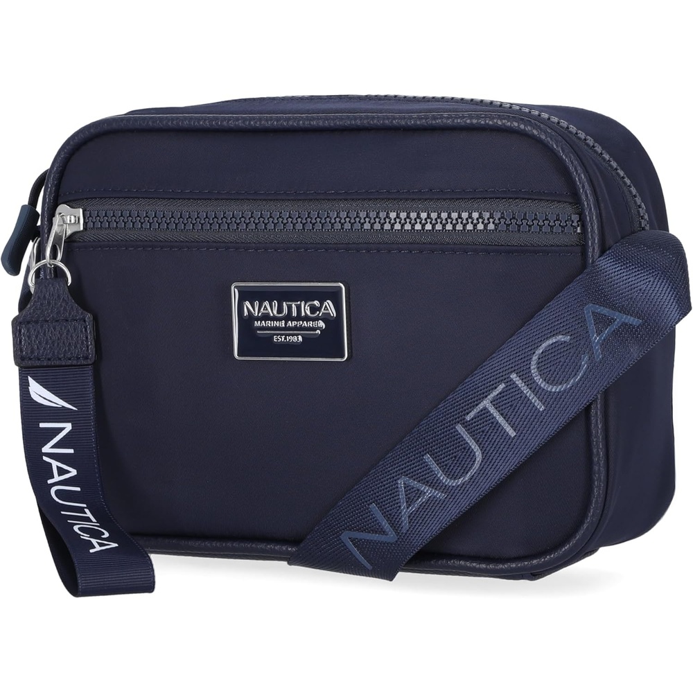 image:imageNautica Womens High Seas Camera CrossbodyIndigo