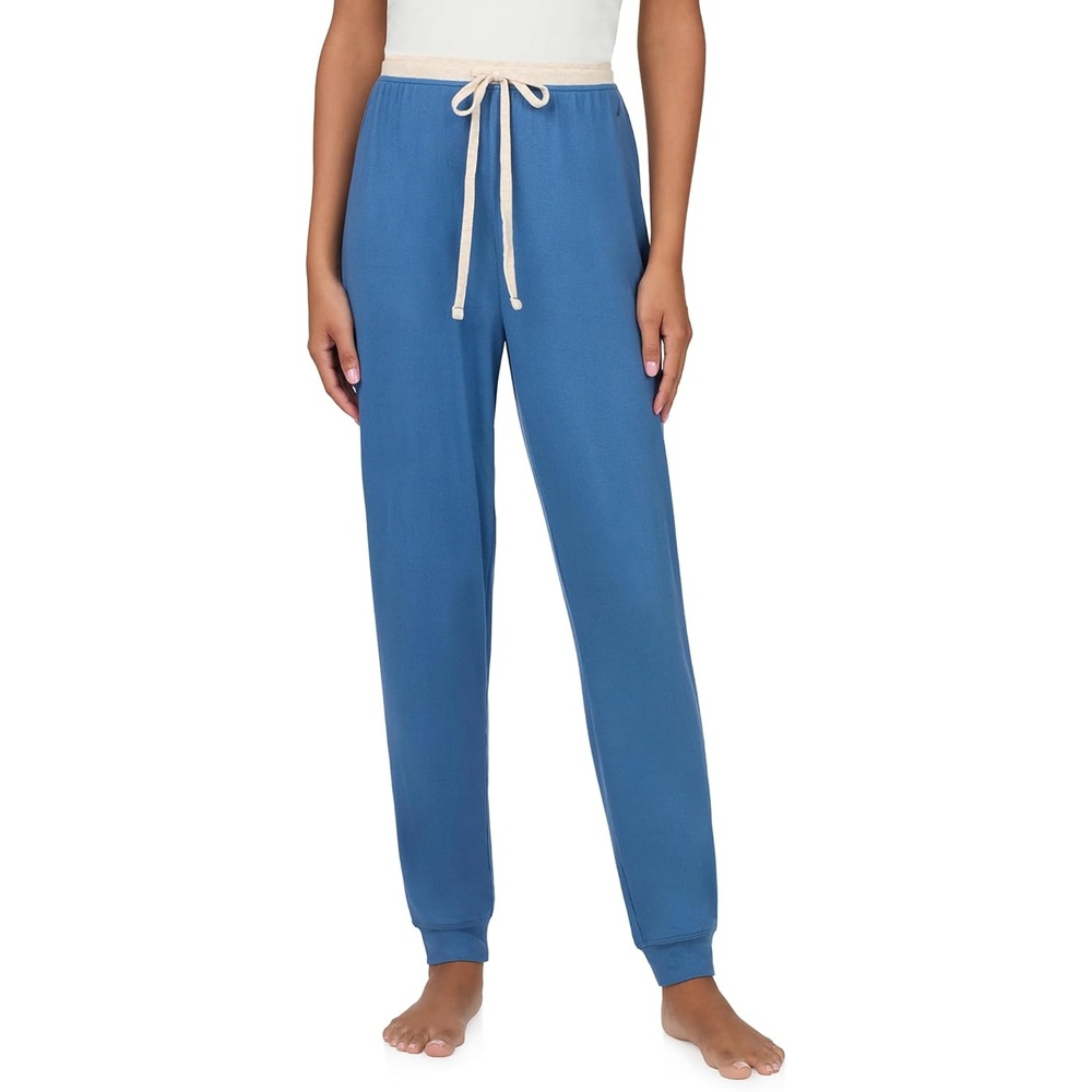 image:imageNautica Womens Jogger Pajama Pants with Pockets Soft Lightweight amp Cozy Sweater Knit PJ Bottoms Sleepwear amp LoungewearBlue