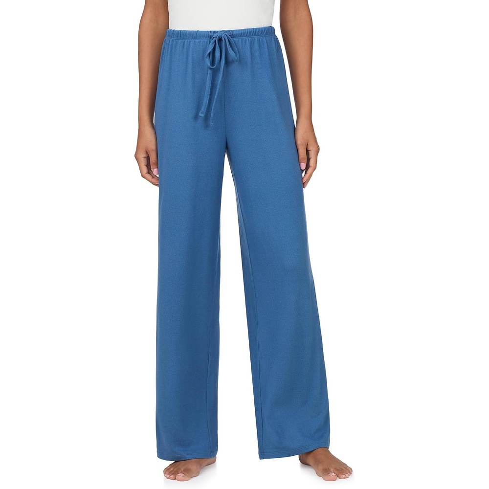 image:imageNautica Womens Sleepwear amp Loungewear Sweater Knit Wide Leg Lounge Pajama Pants Lightweight Soft amp Cozy PJs for WomenBlue