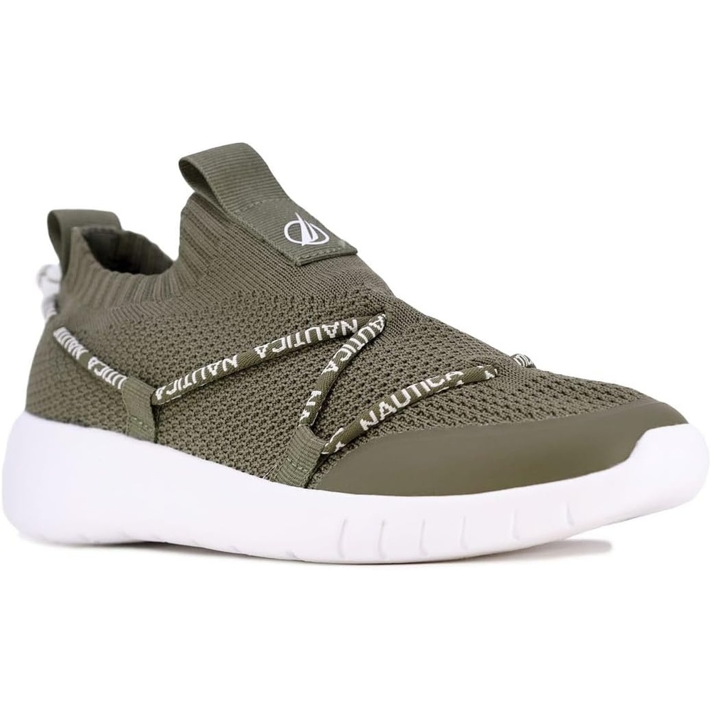 image:imageNautica Womens SlipOn Sneakers Comfortable Running Shoes Stylish amp Easy to Wear Perfect for Everyday WearOlivemelek