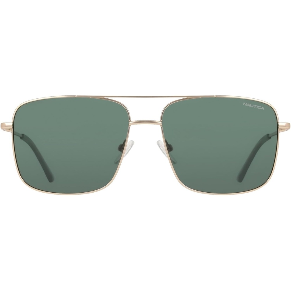 image:imageNautica mens N112sp Aviator SunglassesGold