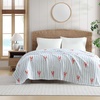 Lobster Watercolor Stripes Blue