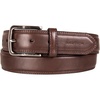 Logo Inlay Double Stitch - Brown